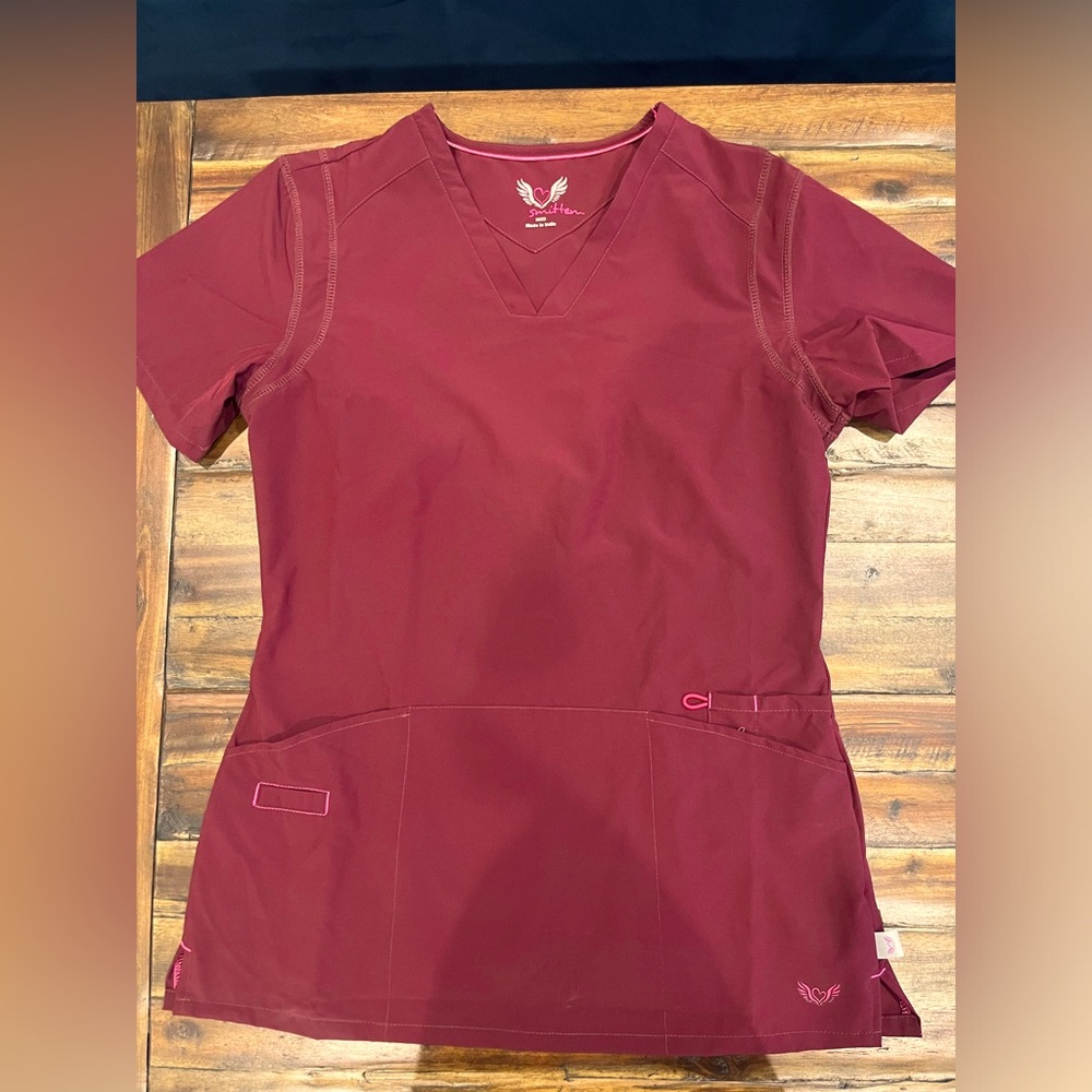Smitten scrub top